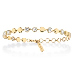 Bracelet Diamant or jaune D-Vibes mm