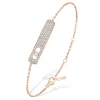 Bracelet Diamant Or Rose
