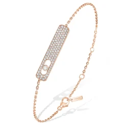 Bracelet Diamant Or Rose