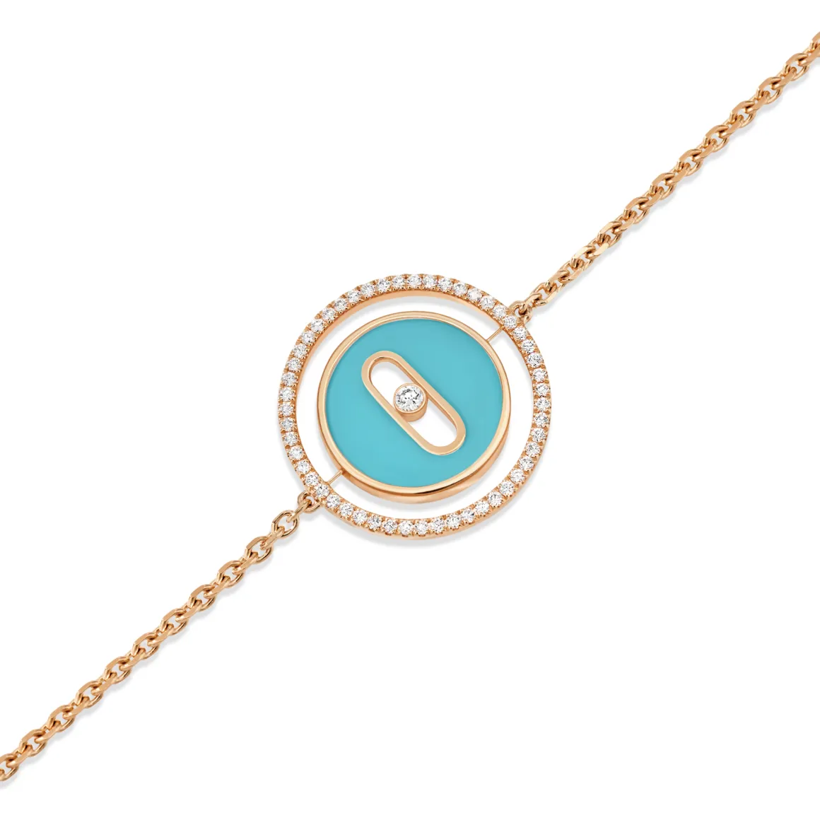 Bracelet Diamant Or Rose