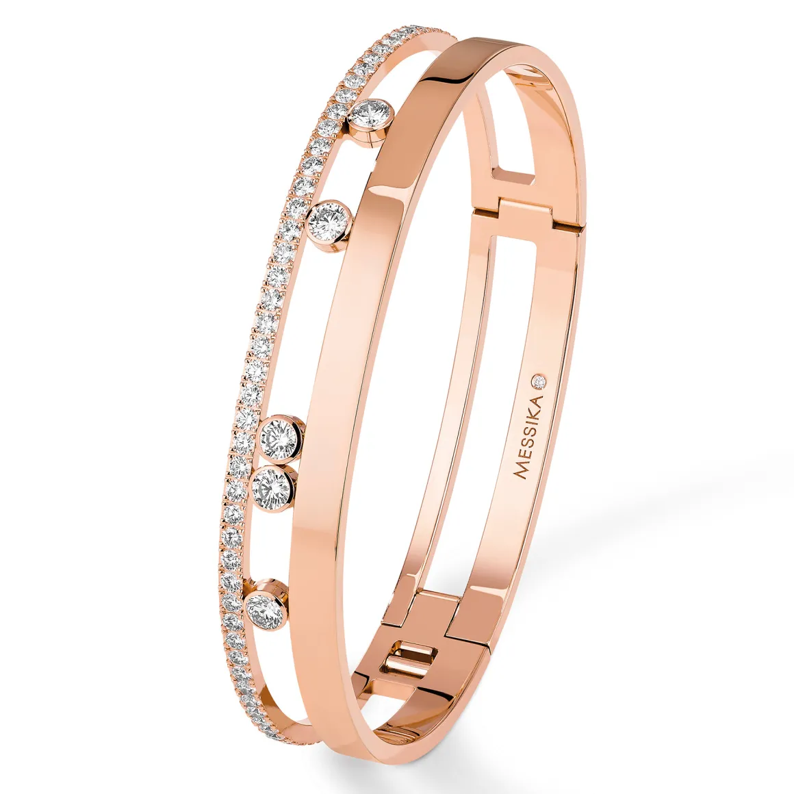 Bracelet Diamant Or Rose