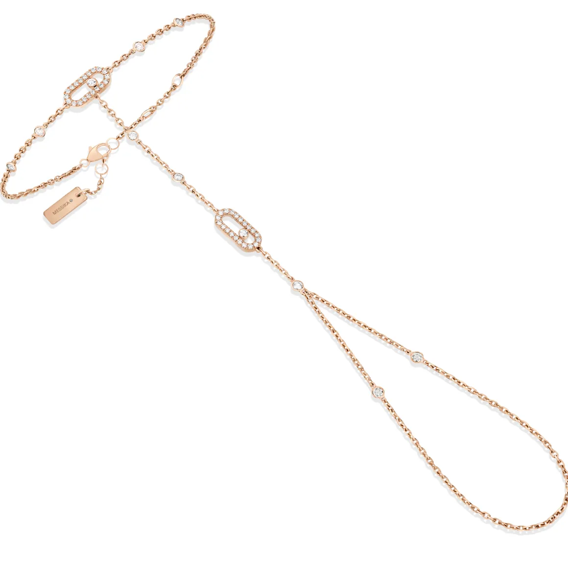 Bracelet Diamant Or Rose