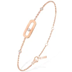 Bracelet Diamant Or Rose