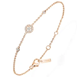 Bracelet Diamant Or Rose