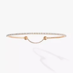 Bracelet Diamant Or Rose