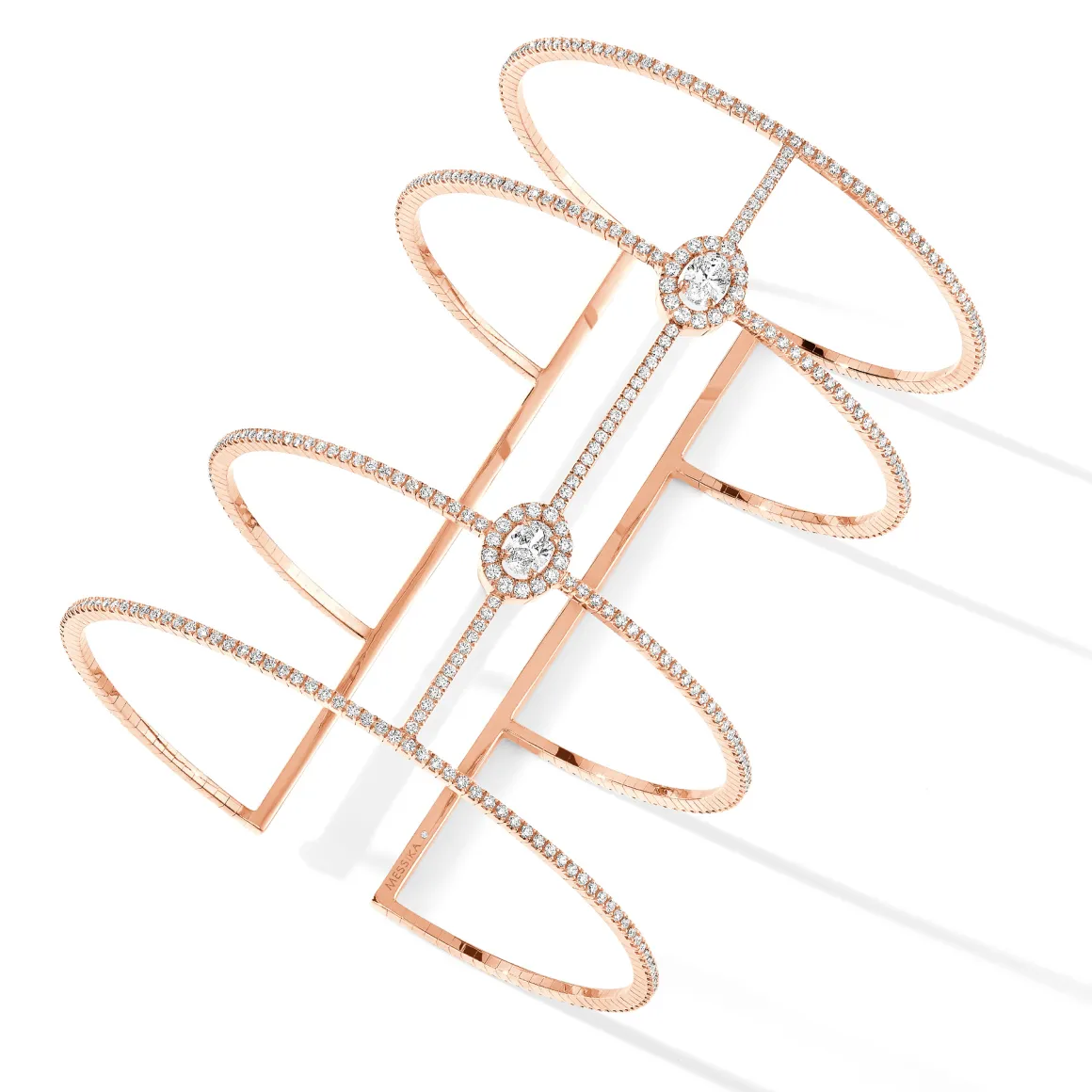 Bracelet Diamant Or Rose