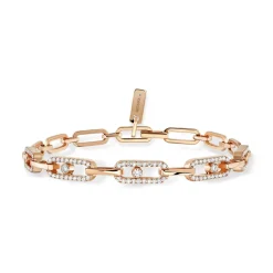 Bracelet Diamant Or Rose