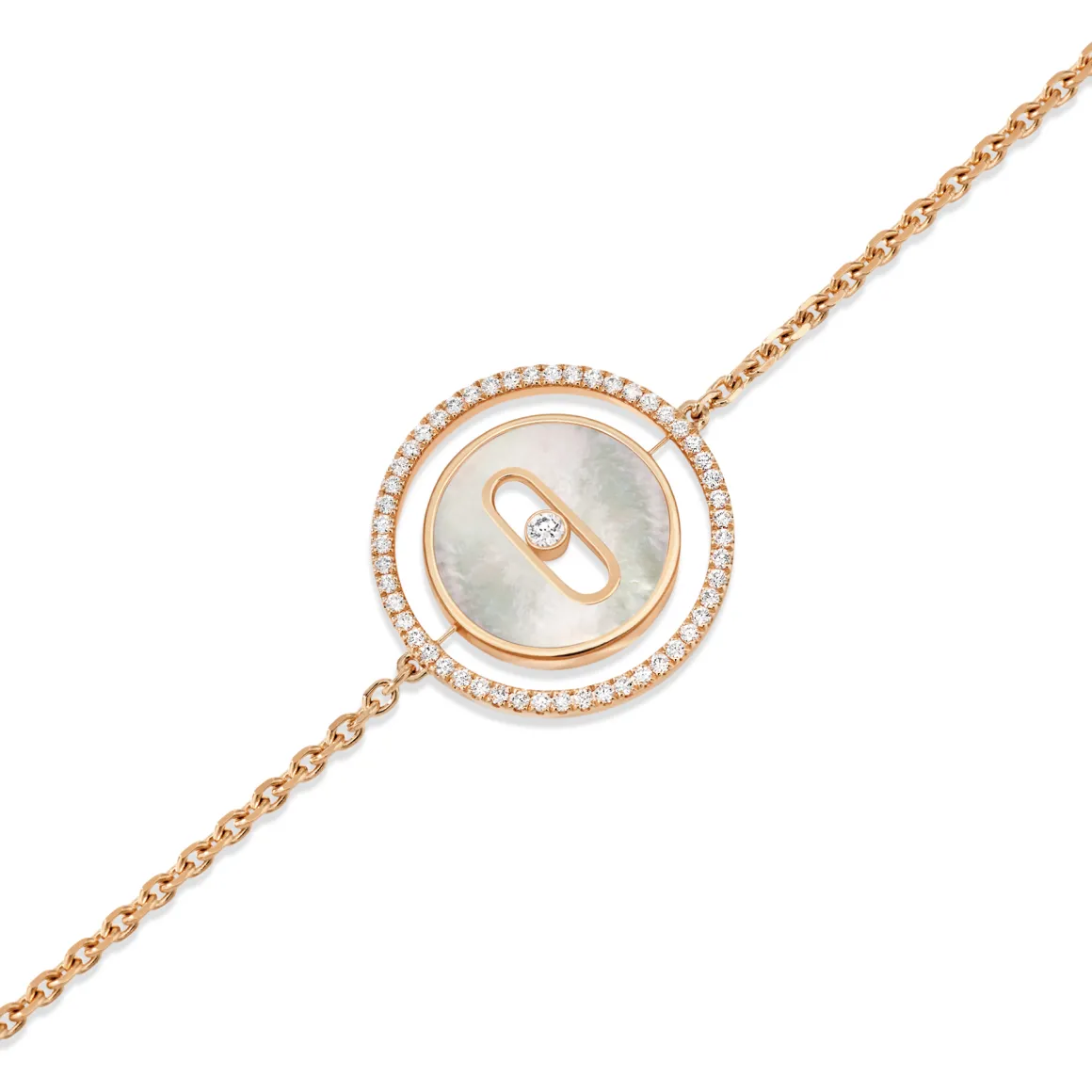 Bracelet Diamant Or Rose