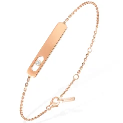 Bracelet Diamant Or Rose