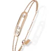 Bracelet Diamant Or Rose