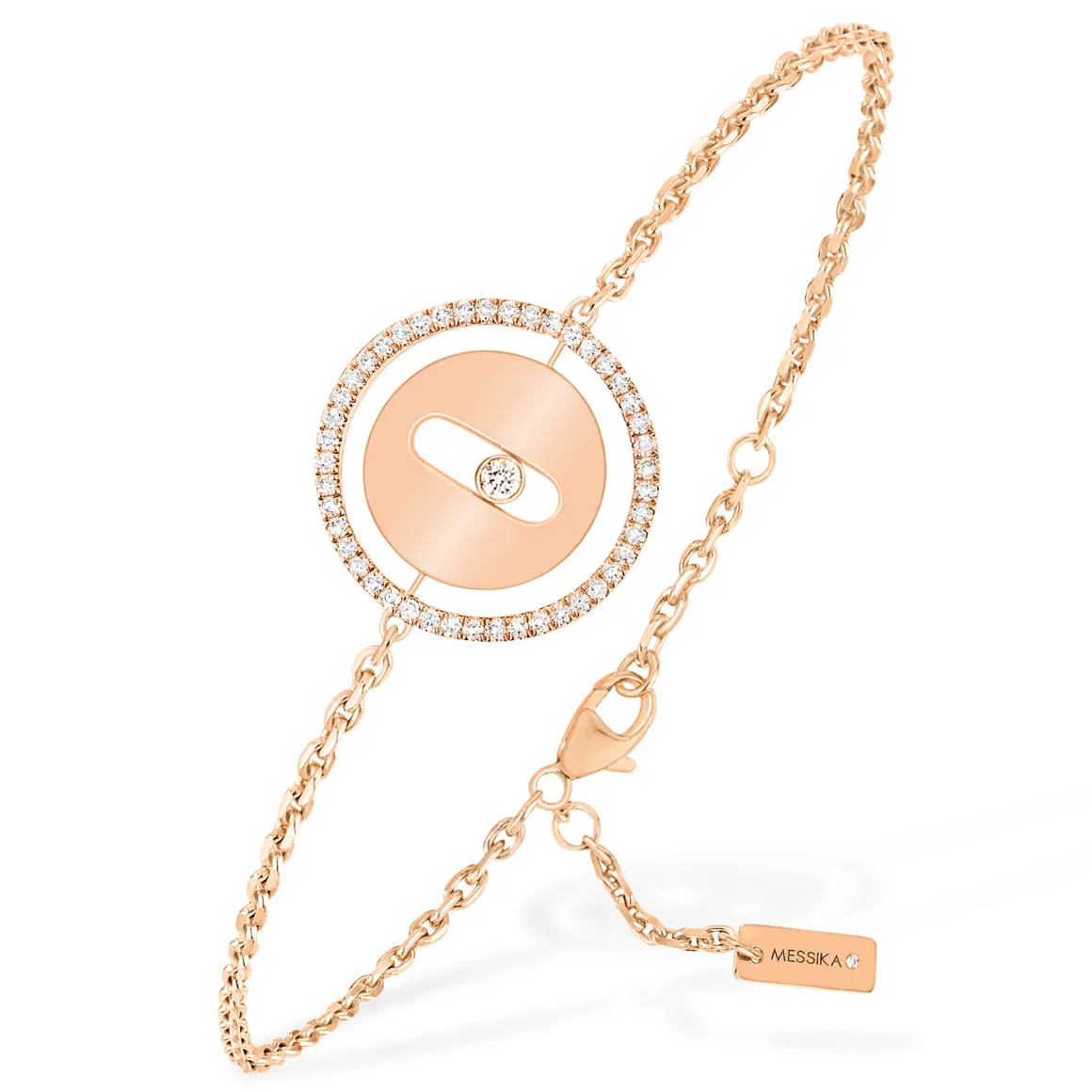 Bracelet Diamant Or Rose