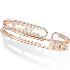 Bracelet Diamant Or Rose