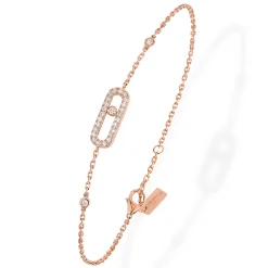 Bracelet Diamant Or Rose