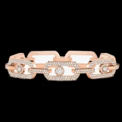 BRACELET DIAMANT OR ROSE SO MOVE XL PAVÉ
