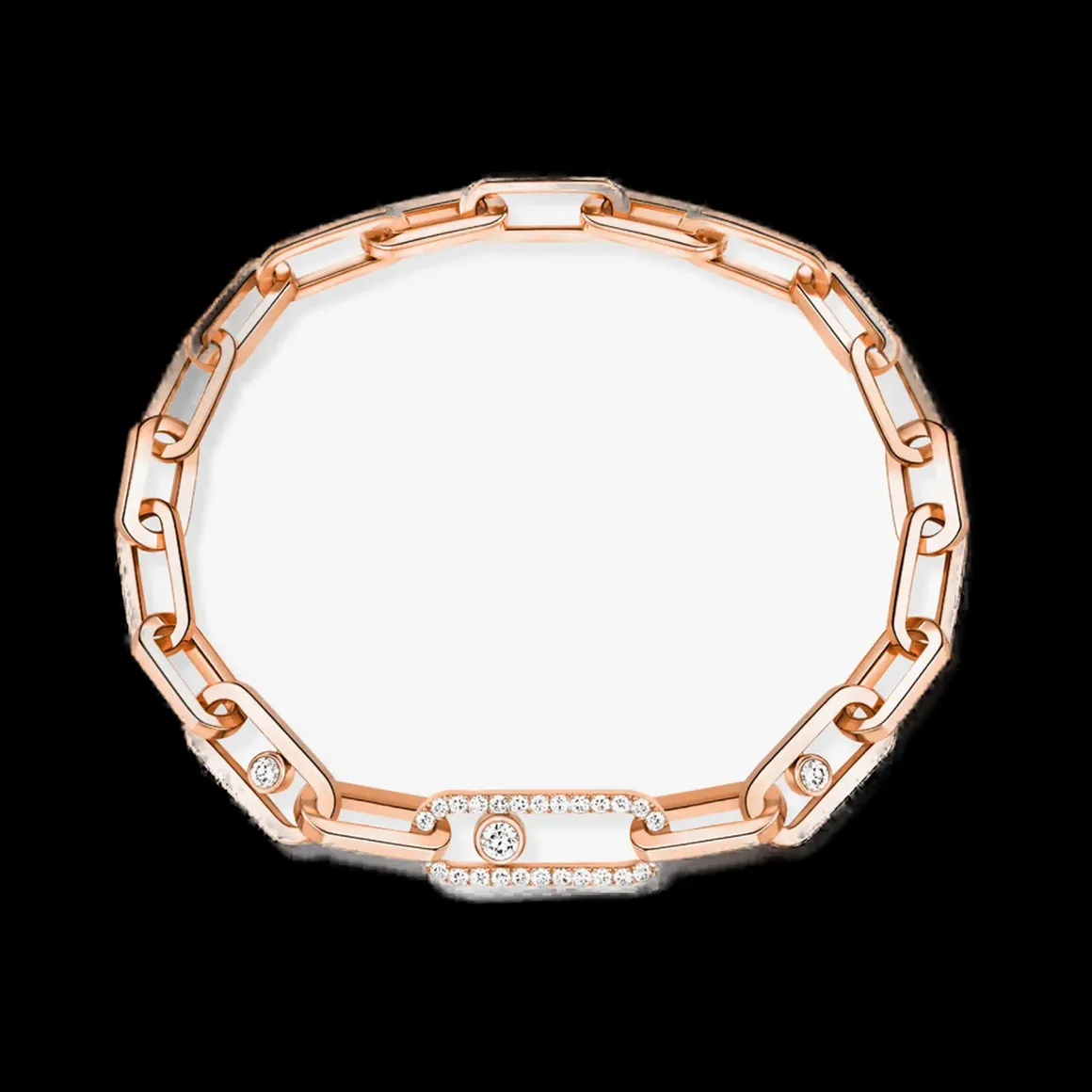 Bracelet Diamant or rose Move Link