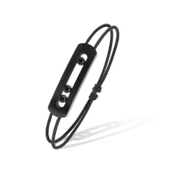 Bracelet Diamant Titane Black