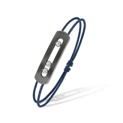 Bracelet Diamant Titane Graphite