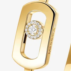 Bracelet Jonc So Move Diamant Or Jaune