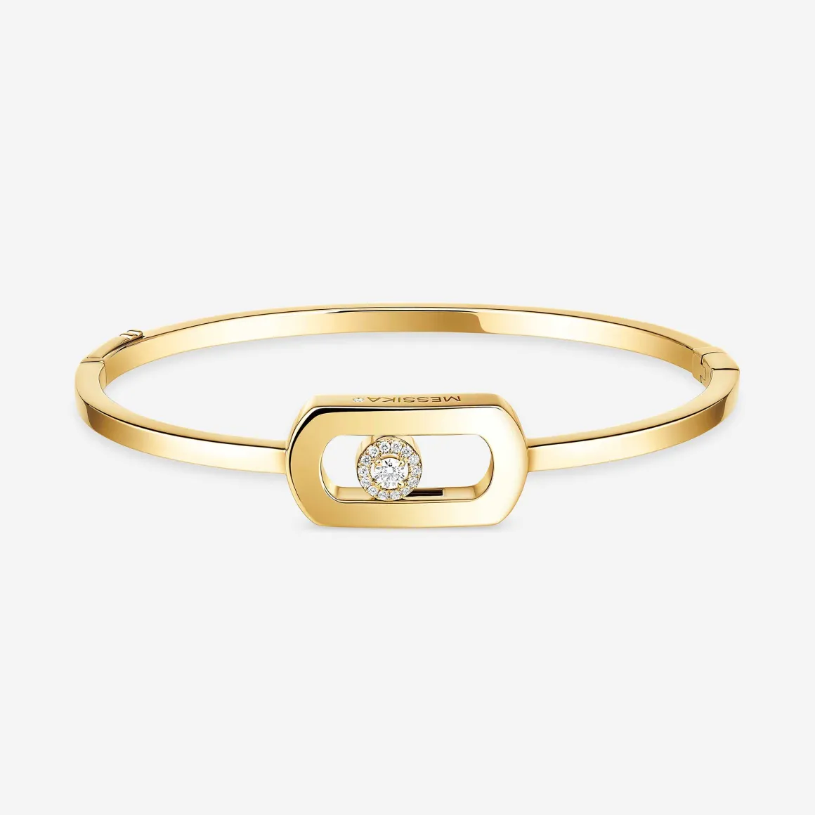 Bracelet Jonc So Move Diamant Or Jaune