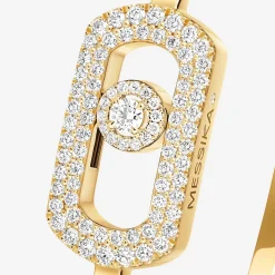 Bracelet Jonc So Move Pavé Diamant Or Jaune