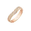 Bracelet Joséphine Aigrette Or rose, diamants 085432