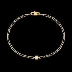 Bracelet Le Cube Diamant or jaune et diamant
