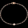 Bracelet Le Cube Diamant or rose et diamant