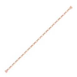 Bracelet maillons or rose 750/1000e
