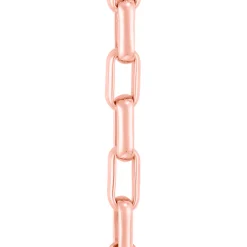 Bracelet maillons or rose 750/1000e