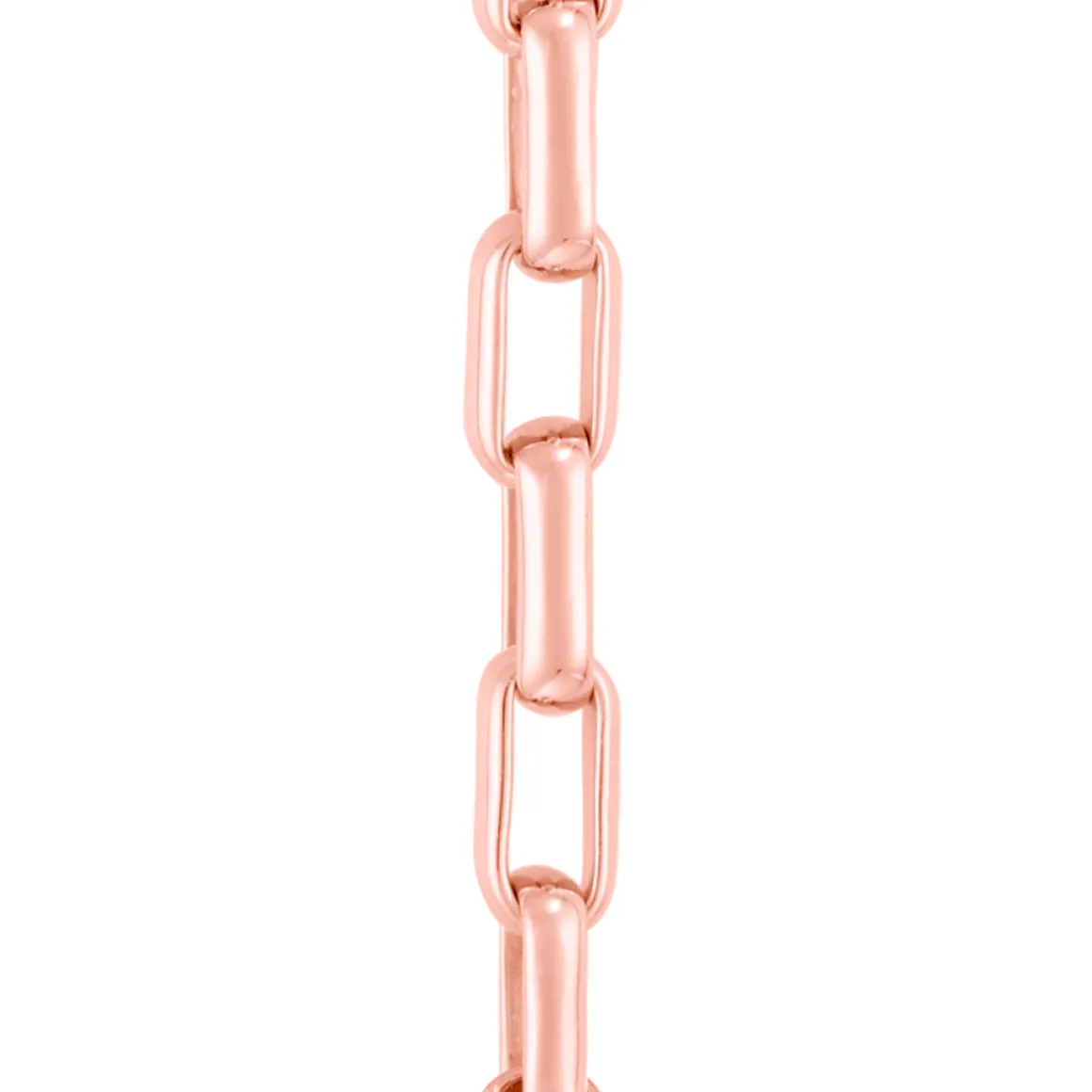 Bracelet maillons or rose 750/1000e
