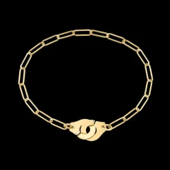 Bracelet Menottes dinh van R10 or jaune