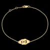Bracelet Menottes dinh van R8 or jaune