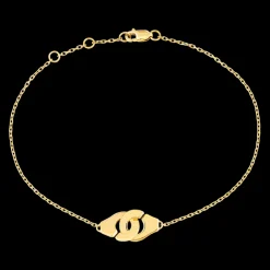 Bracelet Menottes dinh van R8 or jaune