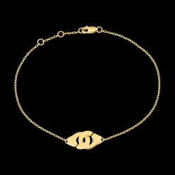 Bracelet Menottes dinh van R8 or jaune