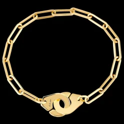 Bracelet Menottes dinh van R12 or jaune