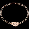 Bracelet Menottes dinh van R10 or rose