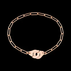 Bracelet Menottes dinh van R10 or rose