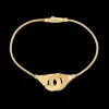 Bracelet Menottes dinh van R12 or jaune et diamants