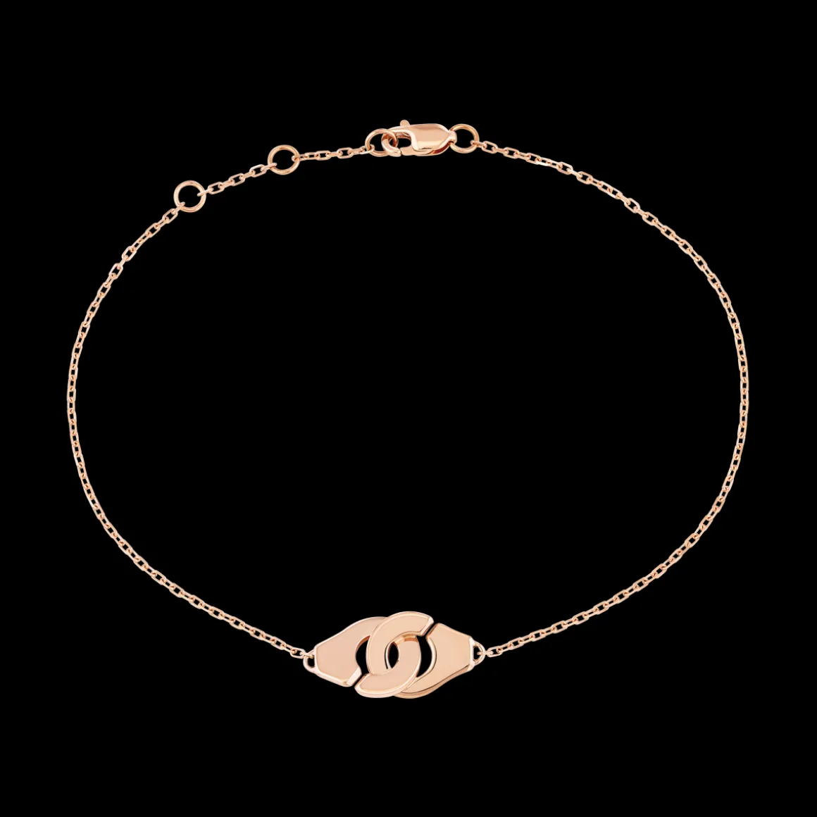 Bracelet Menottes dinh van R8 or rose
