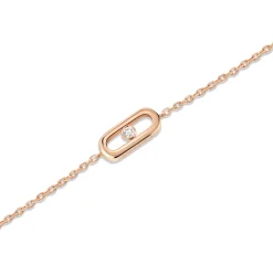 Bracelet Messika CARE(S) diamant or rose
