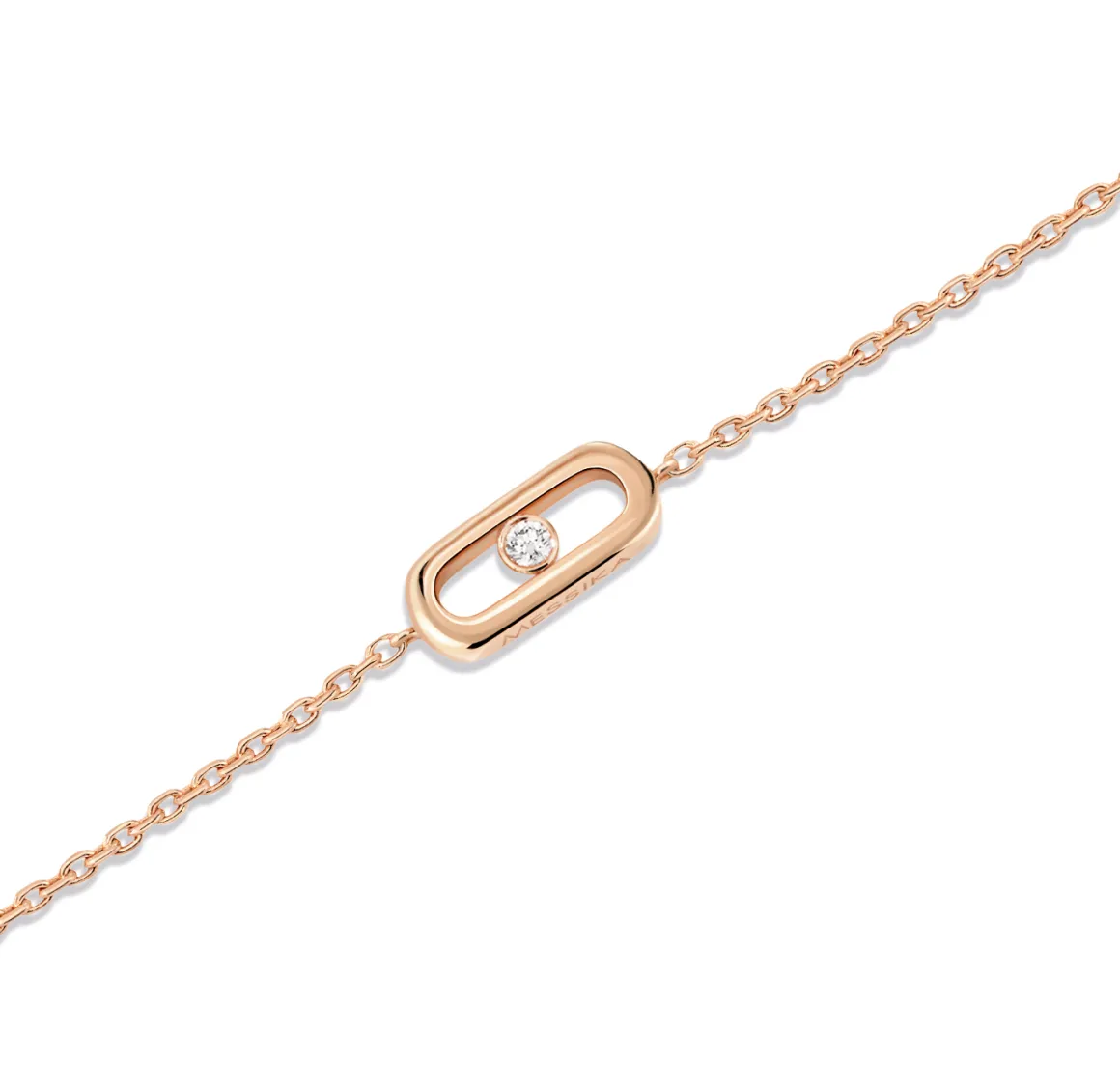Bracelet Messika CARE(S) diamant or rose