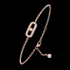 Bracelet Messika CARE(S) Pavé diamant or rose