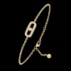 Bracelet Messika CARE(S) Pavé diamant or jaune