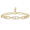 Bracelet Move Link Multi Diamant Or Jaune
