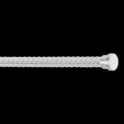 Bracelet multichaîne or blanc 750/1000e