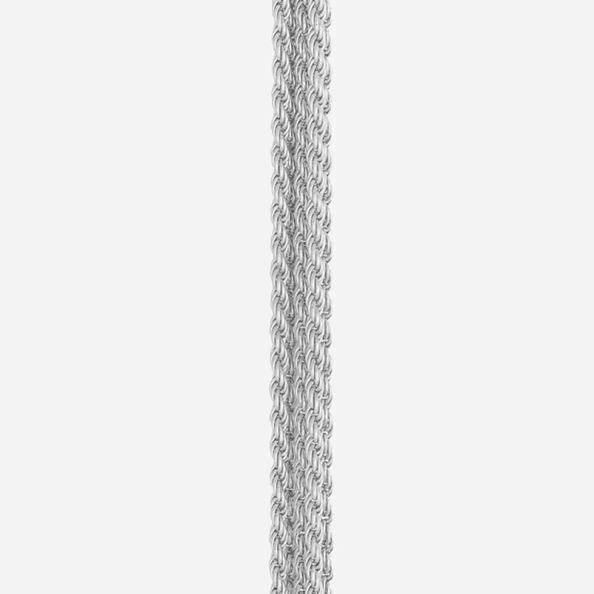 Bracelet multichaîne or blanc 750/1000e
