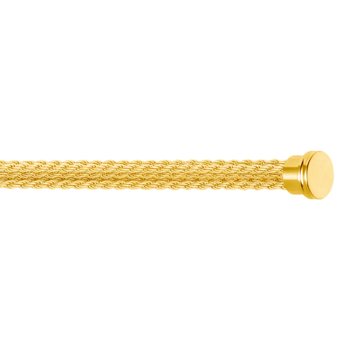 Bracelet multichaîne or jaune 750/1000e
