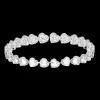 Bracelet Rivière Joy Cœur Multi Diamant Or Blanc