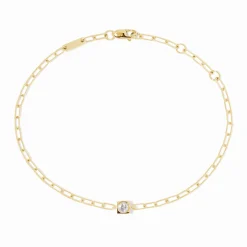 Bracelet sur chaîne Le Cube Diamant