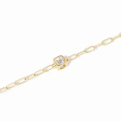 Bracelet sur chaîne Le Cube Diamant